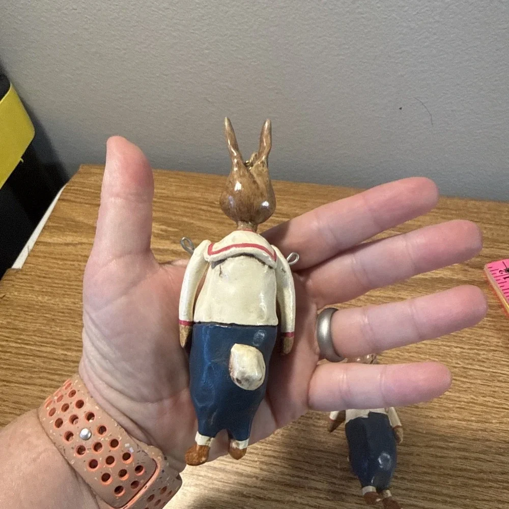 Vintage Jointed Easter‎ Bunnies